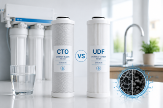 تفاوت فیلتر CTO و UDF چیست؟ راهنمای کامل انتخاب فیلتر مناسب برای تصفیه آب