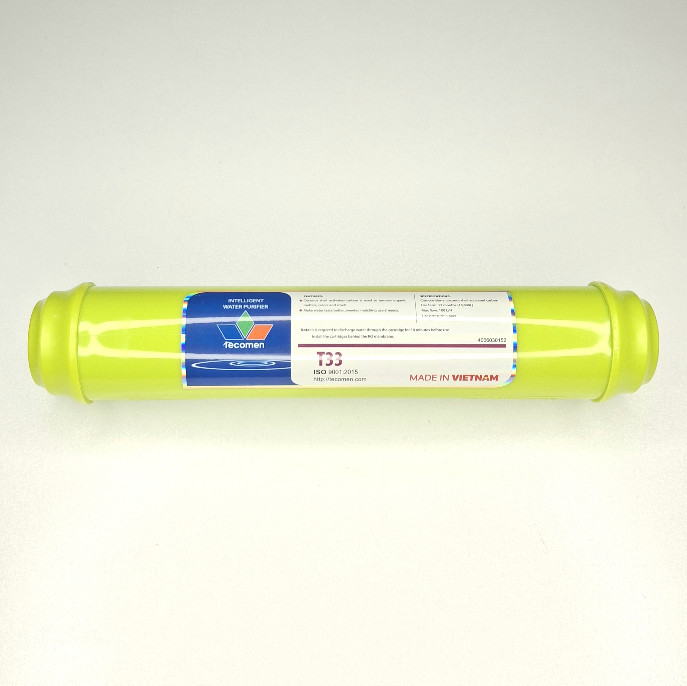 فيلتر پست کربن رزوه اي 11 اينچ برند تکومن